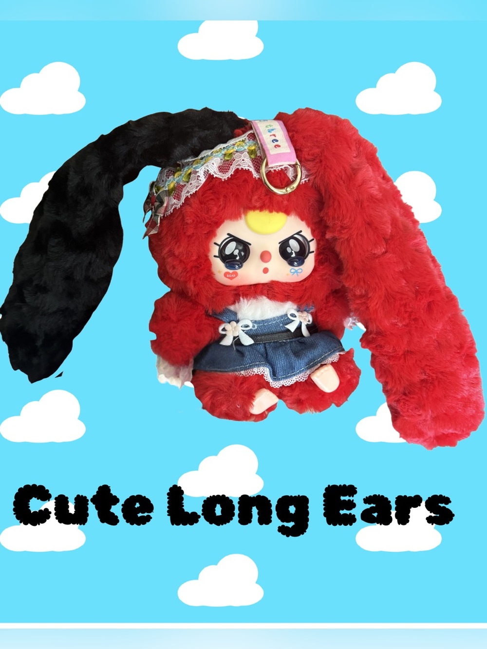 Baby Three Lily Rabbit Town V4 plush pendant Blind Box Confirmed Open